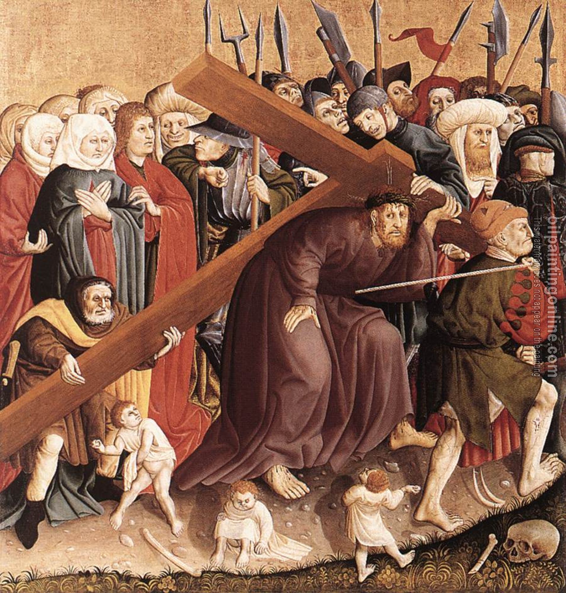 Multscher, Hans - Christ Carrying the Cross